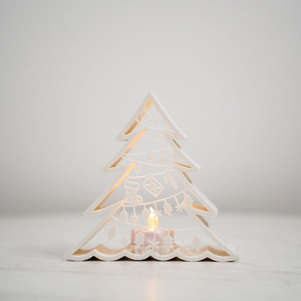Filigrane Weihnachtsbaum-Deko aus PLA – Nachhaltige Winter- & Weihnachtsdeko