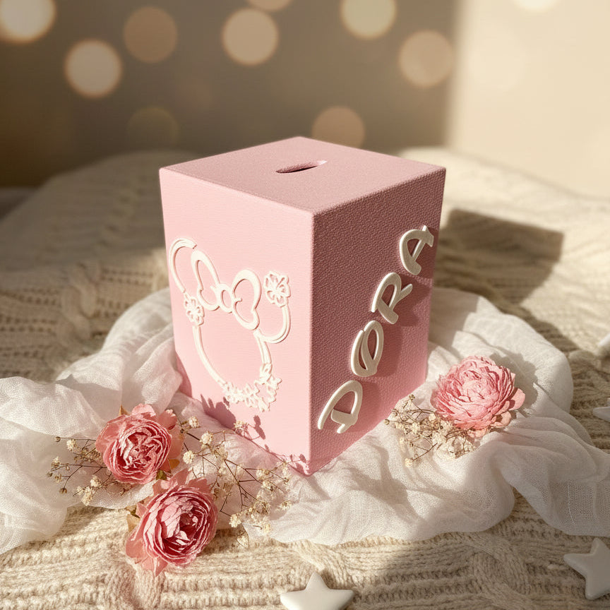 🐭 Disney Spardose – Dein persönliches Einzelstück mit Wunschnamen