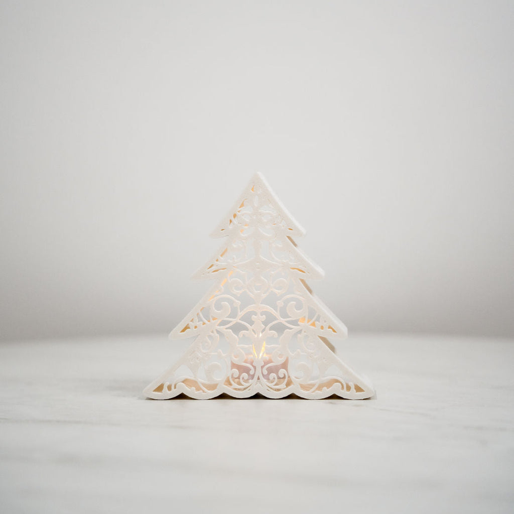 Filigrane Weihnachtsbaum-Deko aus PLA – Nachhaltige Winter- & Weihnachtsdeko
