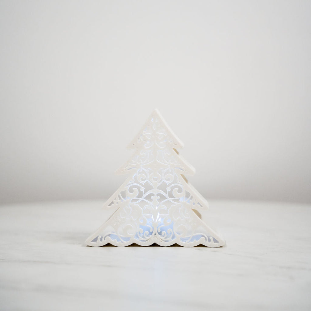 Filigrane Weihnachtsbaum-Deko aus PLA – Nachhaltige Winter- & Weihnachtsdeko