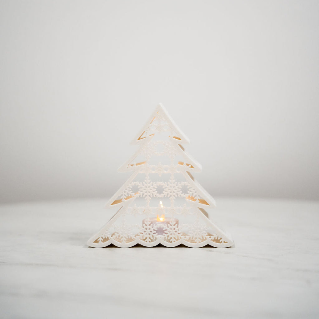 Filigrane Weihnachtsbaum-Deko aus PLA – Nachhaltige Winter- & Weihnachtsdeko