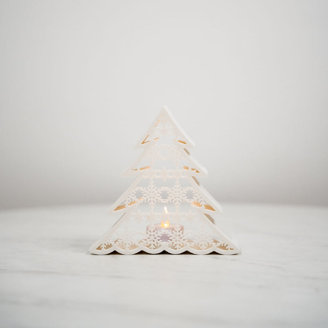 Filigrane Weihnachtsbaum-Deko aus PLA – Nachhaltige Winter- & Weihnachtsdeko