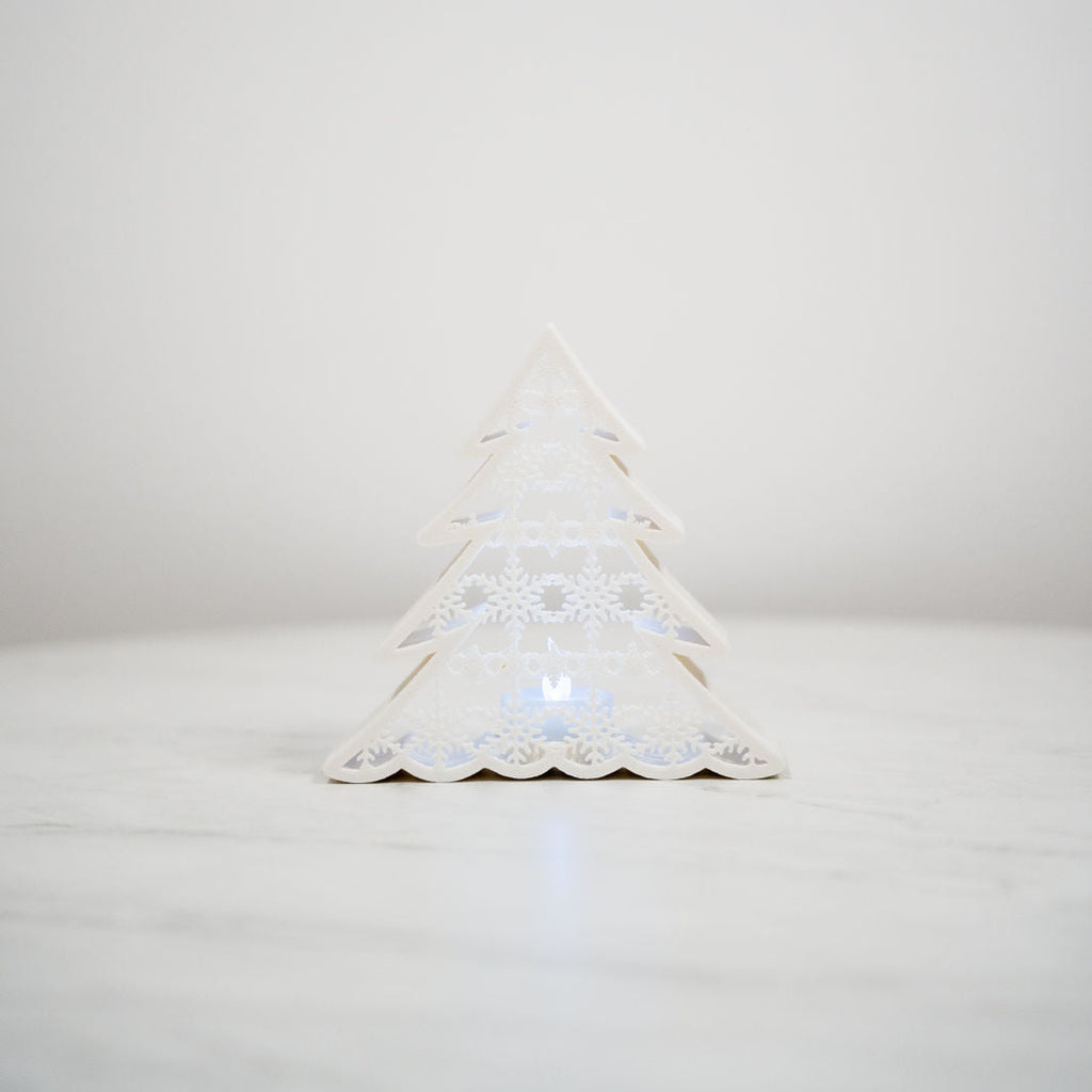 Filigrane Weihnachtsbaum-Deko aus PLA – Nachhaltige Winter- & Weihnachtsdeko