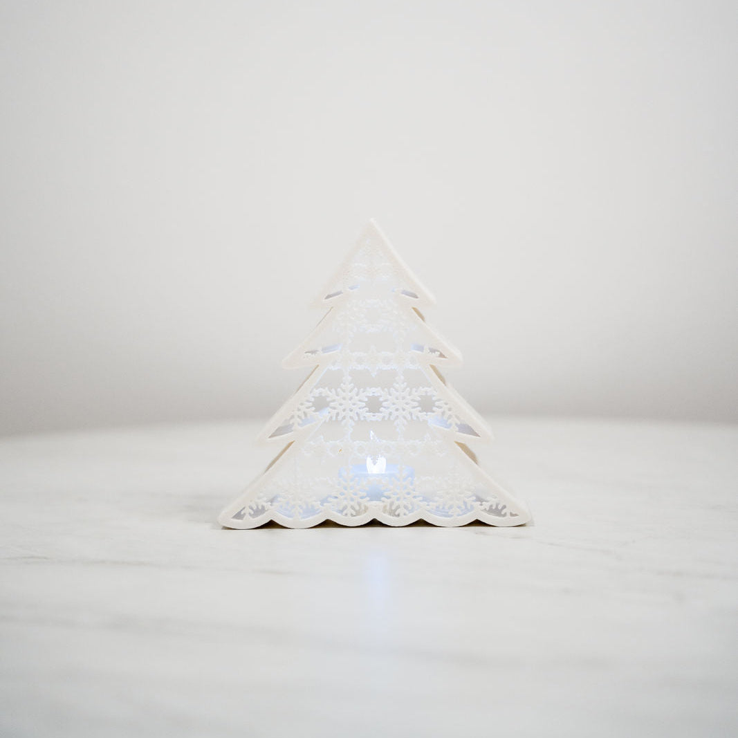 Filigrane Weihnachtsbaum-Deko aus PLA – Nachhaltige Winter- & Weihnachtsdeko