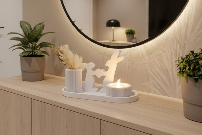 🐰❤️ Oster-Pärchen Deko