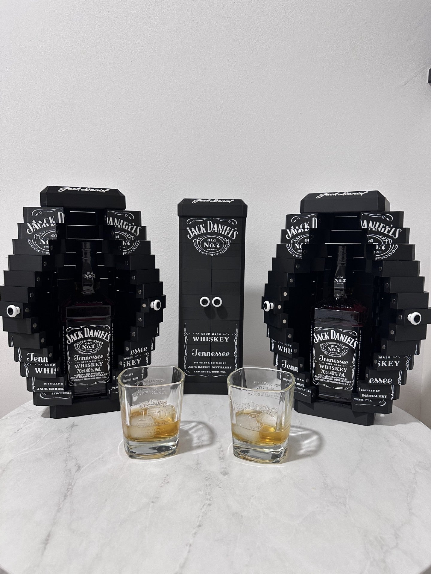 🥃 Premium Geschenkbox für Jack Daniel's – optional mit Beleuchtung & Personalisierung