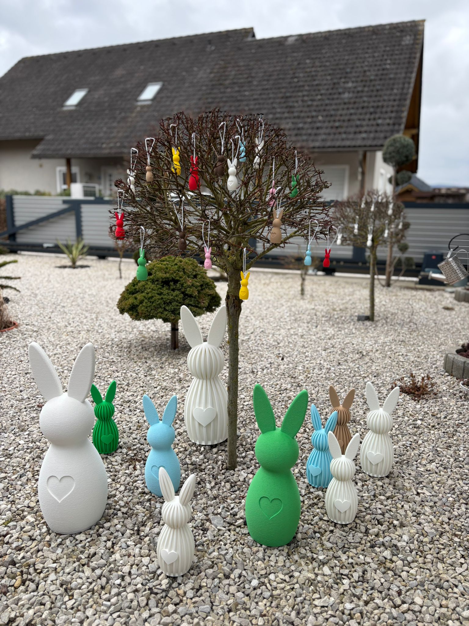 🐰 Osterhasen Anhänger Set