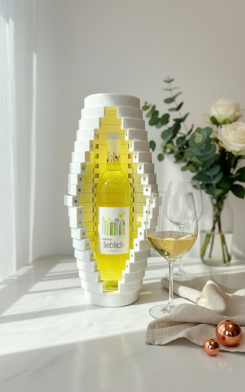 Premium Geschenkbox für Wein Personalisieren – optional mit Beleuchtung